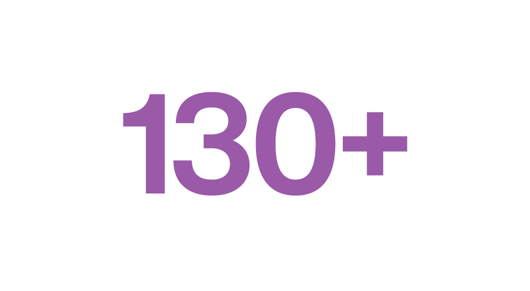 130+