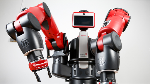 Baxter Robot playing Chequers